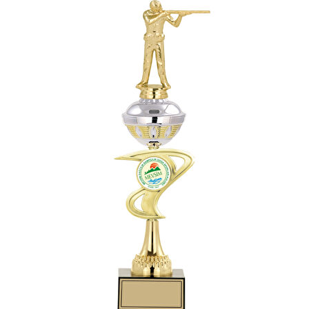 ODAK KUPA - Figürlü Kupalar - Atıcı Figürlü Kupalar FG-065 B - 46 cm