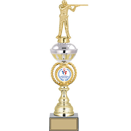 ODAK KUPA - Figürlü Kupalar - Atıcı Figürlü Kupalar FG-066 C - 45 cm