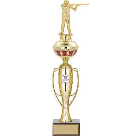 ODAK KUPA - Figürlü Kupalar - Atıcı Figürlü Kupalar FG-073 C - 48 cm