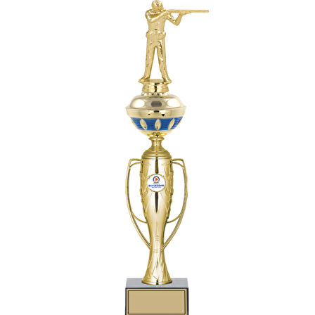 ODAK KUPA - Figürlü Kupalar - Atıcı Figürlü Kupalar FG-074 C - 48 cm