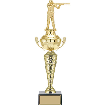 ODAK KUPA - Figürlü Kupalar - Atıcı Figürlü Kupalar FG-076 C - 46 cm