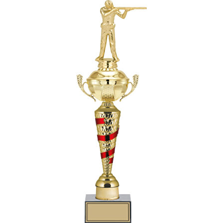 ODAK KUPA - Figürlü Kupalar - Atıcı Figürlü Kupalar FG-078 C - 49 cm