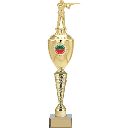 ODAK KUPA - Figürlü Kupalar - Atıcı Figürlü Kupalar FG-083 C - 59 cm