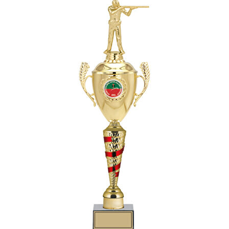 ODAK KUPA - Figürlü Kupalar - Atıcı Figürlü Kupalar FG-084 B - 63 cm