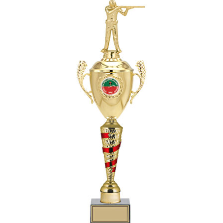 ODAK KUPA - Figürlü Kupalar - Atıcı Figürlü Kupalar FG-084 C - 59 cm