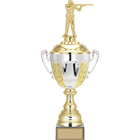 ODAK KUPA - Figürlü Kupalar - Atıcı Figürlü Kupalar FG-087 A - 49 cm