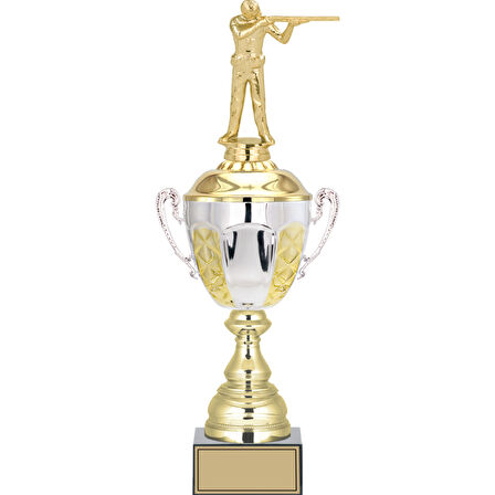 ODAK KUPA - Figürlü Kupalar - Atıcı Figürlü Kupalar FG-087 B - 46 cm