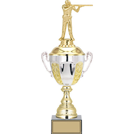 ODAK KUPA - Figürlü Kupalar - Atıcı Figürlü Kupalar FG-087 C - 44 cm
