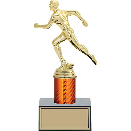 ODAK KUPA - Figürlü Kupalar - Atletizm Erkek Figürlü Kupalar FG-003 B - 23 cm