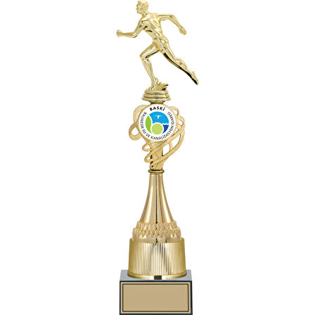 ODAK KUPA - Figürlü Kupalar - Atletizm Erkek Figürlü Kupalar FG-036 A - 44 cm