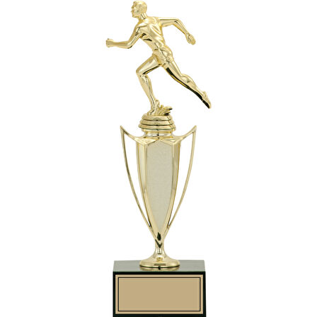 ODAK KUPA - Figürlü Kupalar - Atletizm Erkek Figürlü Kupalar FG-039 B - 34 cm