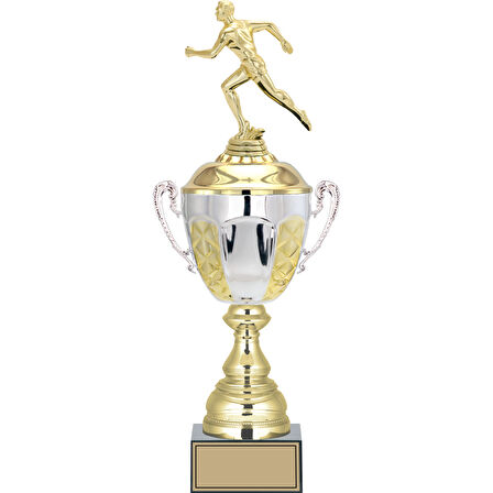 ODAK KUPA - Figürlü Kupalar - Atletizm Erkek Figürlü Kupalar FG-087 B - 46 cm