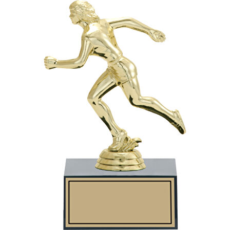 ODAK KUPA - Figürlü Kupalar - Atletizm Kadın Figürlü Kupalar FG-001 C - 18 cm