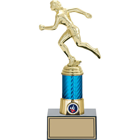 ODAK KUPA - Figürlü Kupalar - Atletizm Kadın Figürlü Kupalar FG-005 C - 27 cm