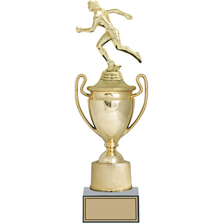 ODAK KUPA - Figürlü Kupalar - Atletizm Kadın Figürlü Kupalar FG-013 A - 39 cm