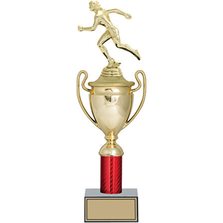 ODAK KUPA - Figürlü Kupalar - Atletizm Kadın Figürlü Kupalar FG-020 C - 41 cm