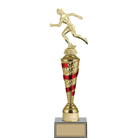 ODAK KUPA - Figürlü Kupalar - Atletizm Kadın Figürlü Kupalar FG-028 C - 41 cm