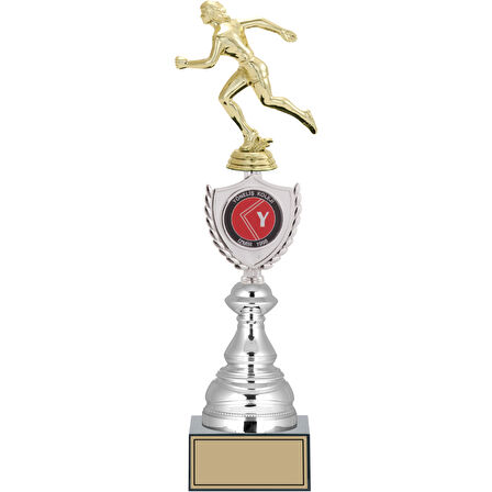 ODAK KUPA - Figürlü Kupalar - Atletizm Kadın Figürlü Kupalar FG-035 B - 41 cm