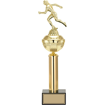 ODAK KUPA - Figürlü Kupalar - Atletizm Kadın Figürlü Kupalar FG-047 A - 44 cm