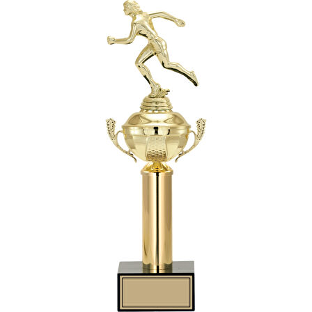 ODAK KUPA - Figürlü Kupalar - Atletizm Kadın Figürlü Kupalar FG-048 A - 44 cm
