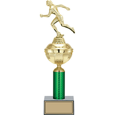 ODAK KUPA - Figürlü Kupalar - Atletizm Kadın Figürlü Kupalar FG-049 B - 40 cm