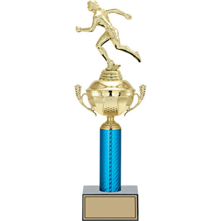 ODAK KUPA - Figürlü Kupalar - Atletizm Kadın Figürlü Kupalar FG-052 A - 43 cm
