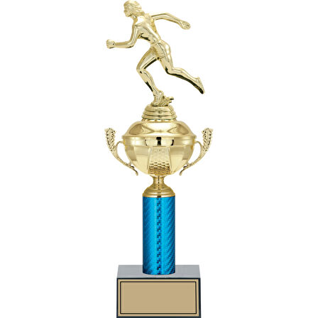 ODAK KUPA - Figürlü Kupalar - Atletizm Kadın Figürlü Kupalar FG-052 B - 40 cm