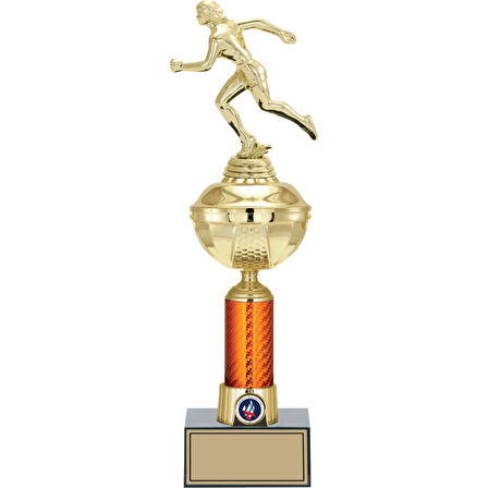 ODAK KUPA - Figürlü Kupalar - Atletizm Kadın Figürlü Kupalar FG-055 C - 41 cm