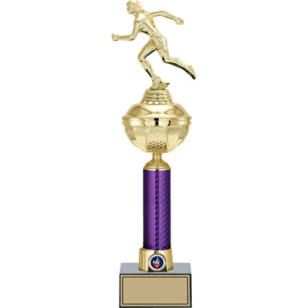 ODAK KUPA - Figürlü Kupalar - Atletizm Kadın Figürlü Kupalar FG-059 A - 46 cm