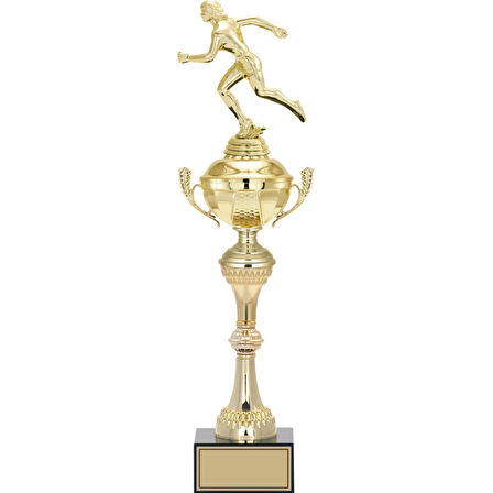 ODAK KUPA - Figürlü Kupalar - Atletizm Kadın Figürlü Kupalar FG-062 B - 48 cm