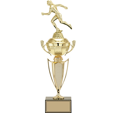 ODAK KUPA - Figürlü Kupalar - Atletizm Kadın Figürlü Kupalar FG-068 B - 44 cm