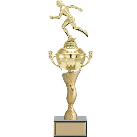 ODAK KUPA - Figürlü Kupalar - Atletizm Kadın Figürlü Kupalar FG-070 B - 47 cm