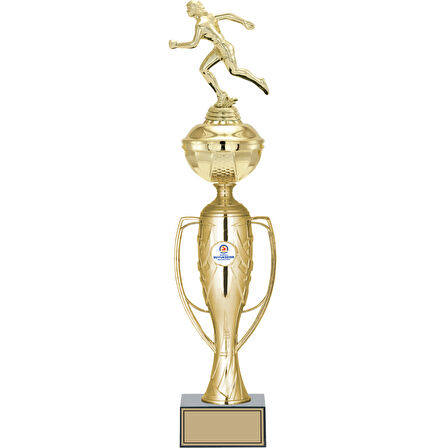 ODAK KUPA - Figürlü Kupalar - Atletizm Kadın Figürlü Kupalar FG-071 B - 51 cm