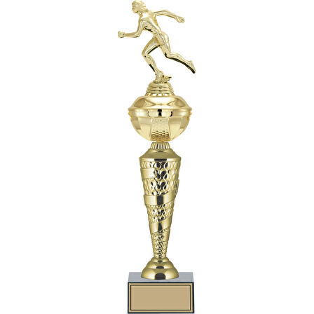 ODAK KUPA - Figürlü Kupalar - Atletizm Kadın Figürlü Kupalar FG-075 B - 50 cm