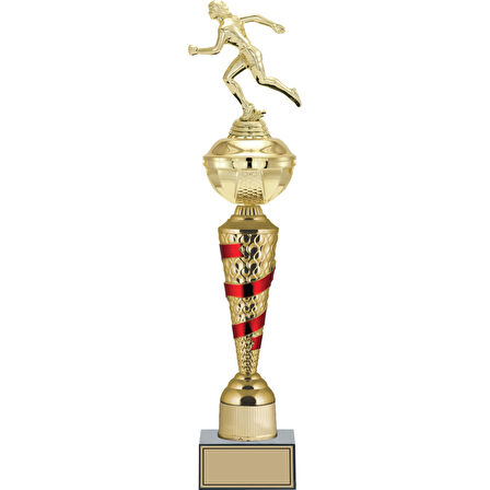 ODAK KUPA - Figürlü Kupalar - Atletizm Kadın Figürlü Kupalar FG-077 B - 54 cm