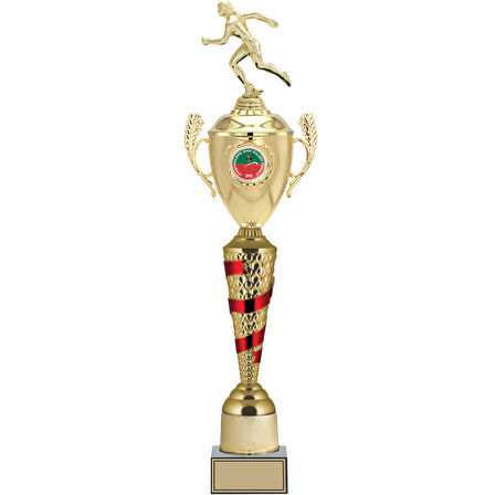 ODAK KUPA - Figürlü Kupalar - Atletizm Kadın Figürlü Kupalar FG-084 A - 66 cm