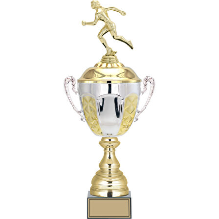 ODAK KUPA - Figürlü Kupalar - Atletizm Kadın Figürlü Kupalar FG-087 A - 50 cm