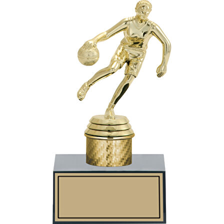 ODAK KUPA - Figürlü Kupalar - Basketbol Erkek Figürlü Kupalar FG-001 B - 19 cm