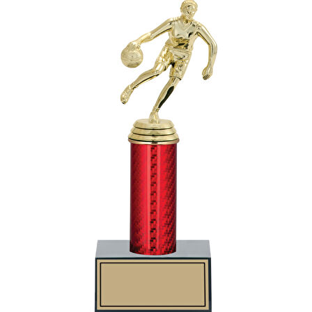 ODAK KUPA - Figürlü Kupalar - Basketbol Erkek Figürlü Kupalar FG-004 A - 27 cm