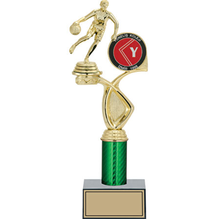ODAK KUPA - Figürlü Kupalar - Basketbol Erkek Figürlü Kupalar FG-018 C - 34 cm