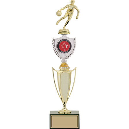ODAK KUPA - Figürlü Kupalar - Basketbol Erkek Figürlü Kupalar FG-042 B - 44 cm