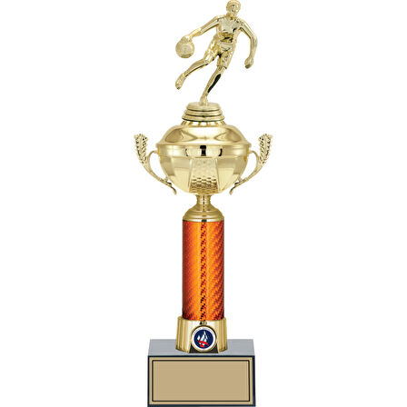 ODAK KUPA - Figürlü Kupalar - Basketbol Erkek Figürlü Kupalar FG-056 B - 42 cm