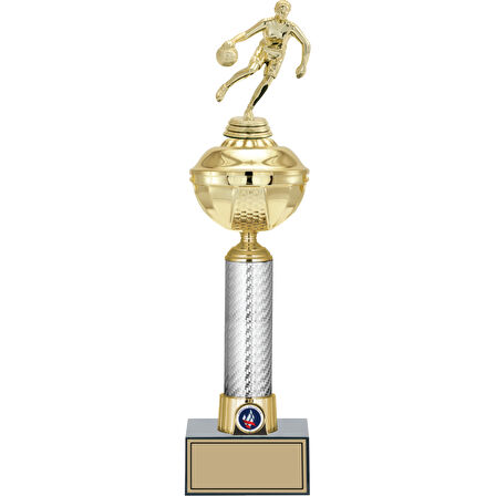 ODAK KUPA - Figürlü Kupalar - Basketbol Erkek Figürlü Kupalar FG-057 A - 45 cm