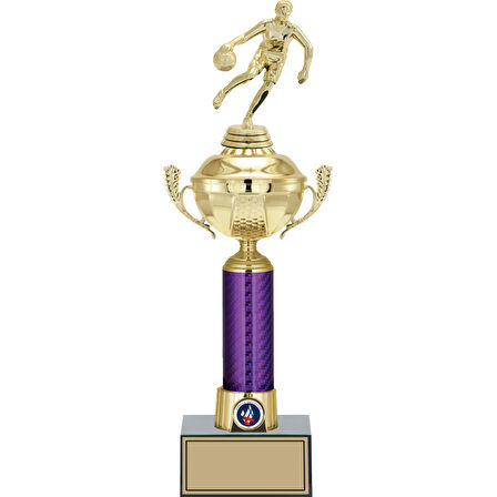 ODAK KUPA - Figürlü Kupalar - Basketbol Erkek Figürlü Kupalar FG-060 B - 42 cm