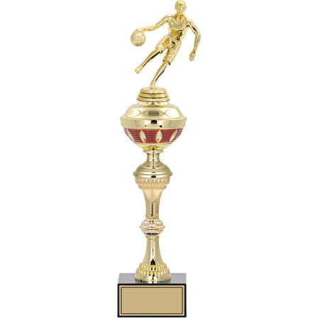 ODAK KUPA - Figürlü Kupalar - Basketbol Erkek Figürlü Kupalar FG-064 C - 44 cm