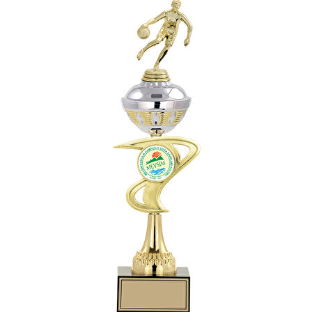 ODAK KUPA - Figürlü Kupalar - Basketbol Erkek Figürlü Kupalar FG-065 B - 45 cm