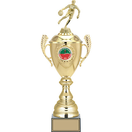 ODAK KUPA - Figürlü Kupalar - Basketbol Erkek Figürlü Kupalar FG-080 A - 49 cm