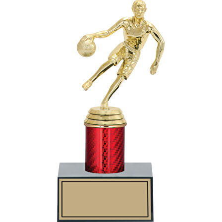ODAK KUPA - Figürlü Kupalar - Basketbol Kadın Figürlü Kupalar FG-004 C - 22 cm