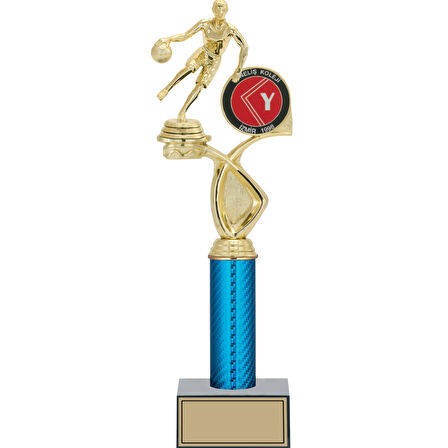 ODAK KUPA - Figürlü Kupalar - Basketbol Kadın Figürlü Kupalar FG-017 A - 39 cm