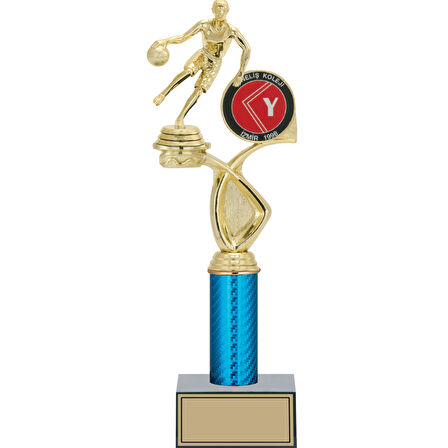 ODAK KUPA - Figürlü Kupalar - Basketbol Kadın Figürlü Kupalar FG-017 B - 36 cm